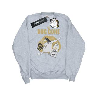 LOONEY TUNES Dog Gone Imprimé Sweatshirt Coupe Slim  