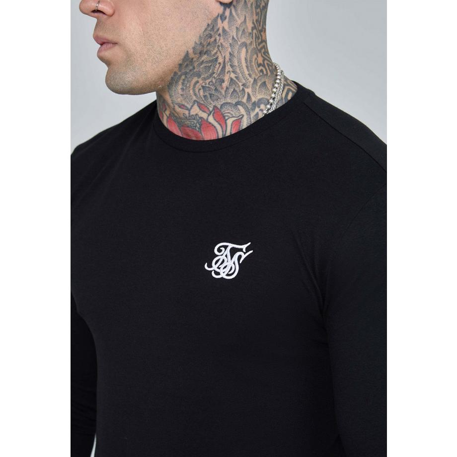 Sik Silk Essentials Langarmshirt  