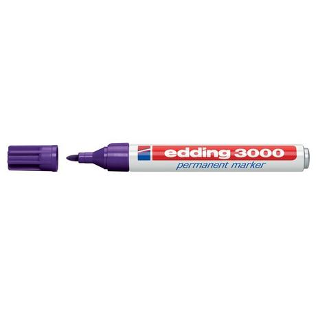 Edding EDDING Permanent Marker 3000 1,5-3mm 3000-8 violett  