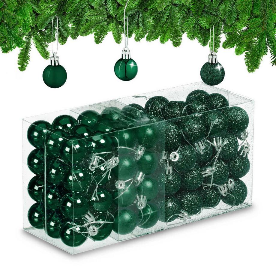 Ensemble de 96 boules de Noël