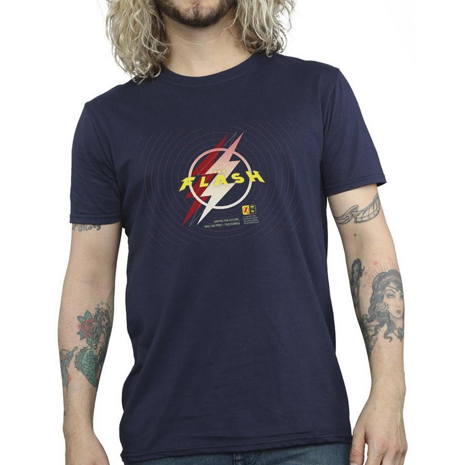 DC COMICS Flash Logo T-Shirt Maniche Corte  