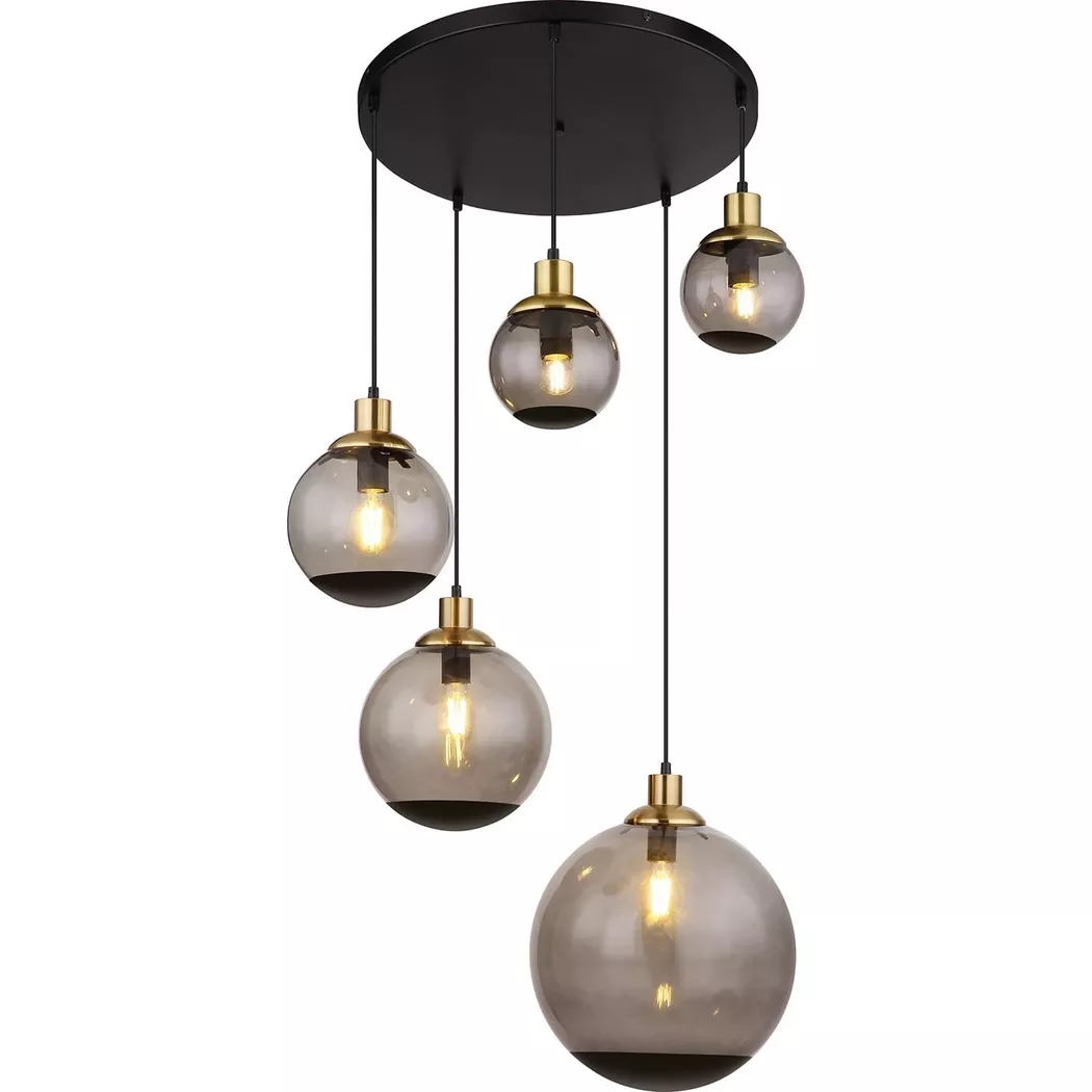 mutoni – Hängeleuchte Potter Metall matt 5xE27, One Size, Multicolor