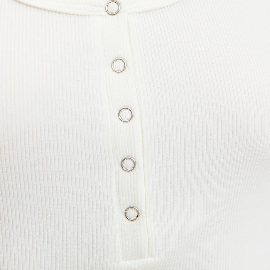 La Redoute Collections Tanktop Tunesischer Kragen Breite Träger  