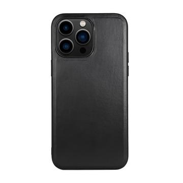 Cover posteriore BUFFALO in pelle nera per iPhone 14 Pro Max 6.7" MagSeries
