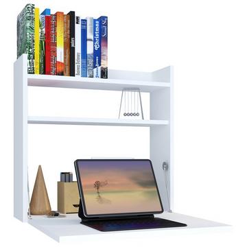 Holz Hänge Klapp Schreibtisch Wandschreibtisch Computertisch Ablage Dralis