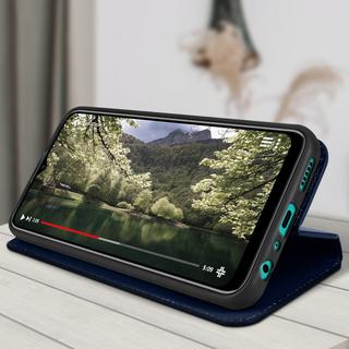 Avizar  Étui Wiko T10 Porte-cartes Bleu 