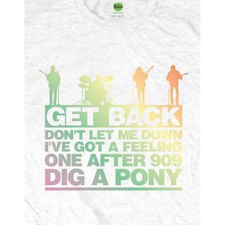 The Beatles Get Back T-Shirt Stampa Grafica  