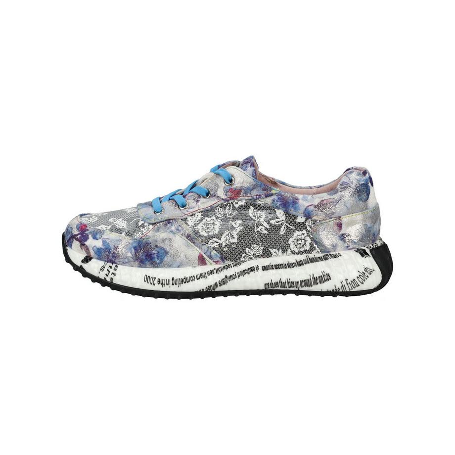 Laura Vita Sneaker broderie florale  