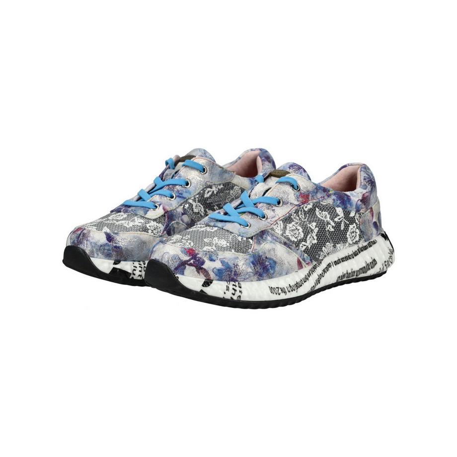 Laura Vita Sneaker broderie florale  