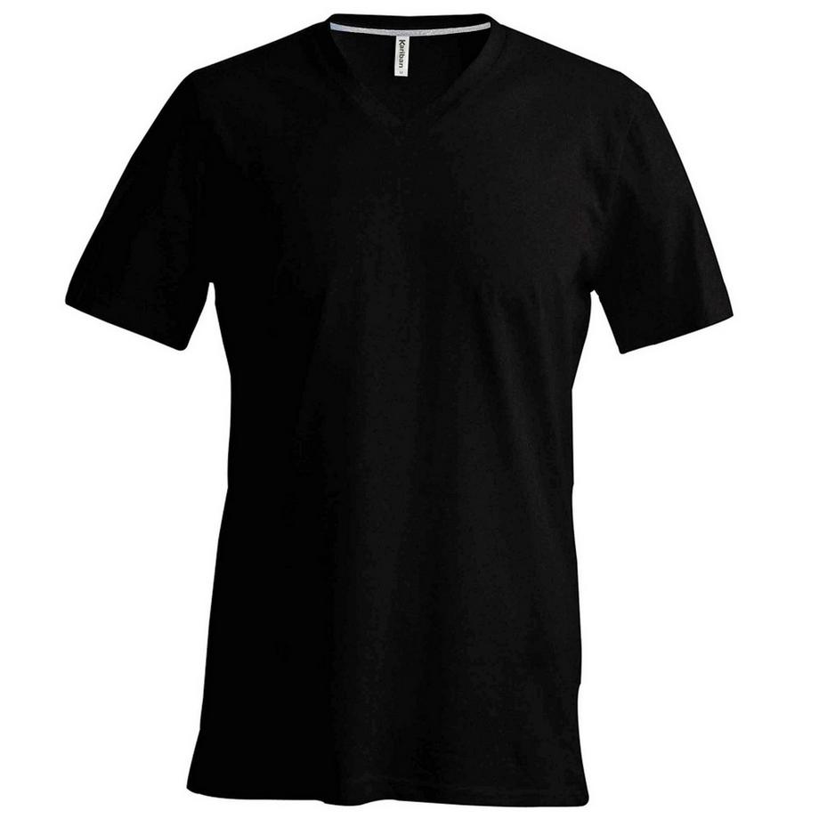 T-ShirtÀ Manches Courtes Et Col En V Coupe Cintrée