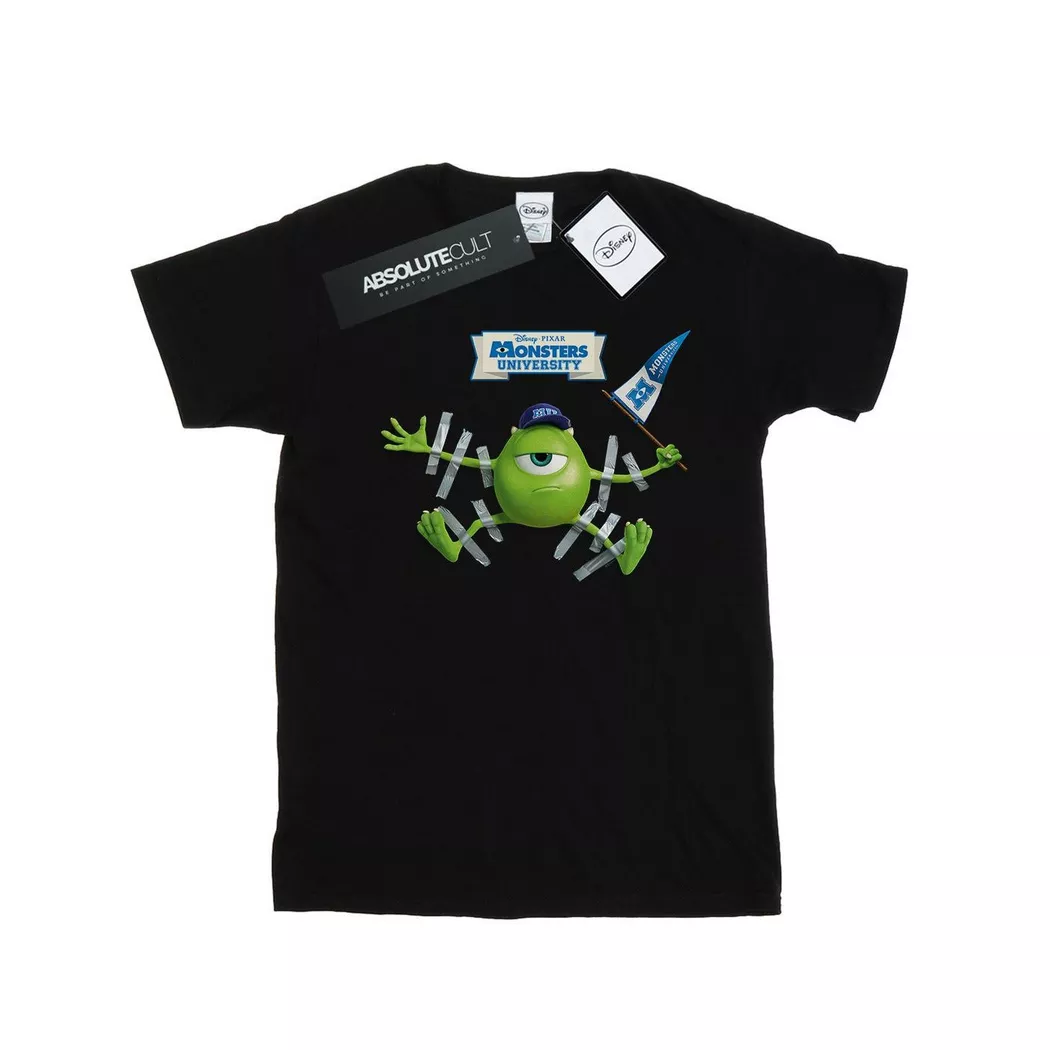 Disney - Monsters University TShirt, für Damen, Schwarz, Größe S