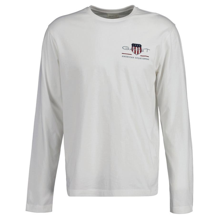 Longsleeve  Bequem sitzend-REGULAR MEDIUM ARCHIVE SHIELD