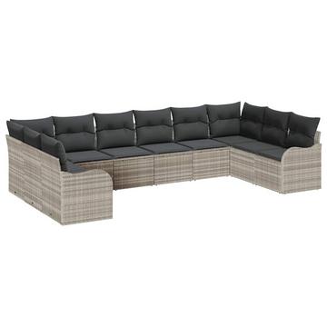 Garten-sofa poly-rattan