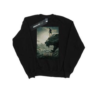 MARVEL  Black Panther Poster Sweatshirt 