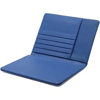 eStore  Porte-passeport en cuir PU, Bleu 