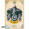 Abystyle Poster - Gerollt und mit Folie versehen - Harry Potter - Haus Slytherin  