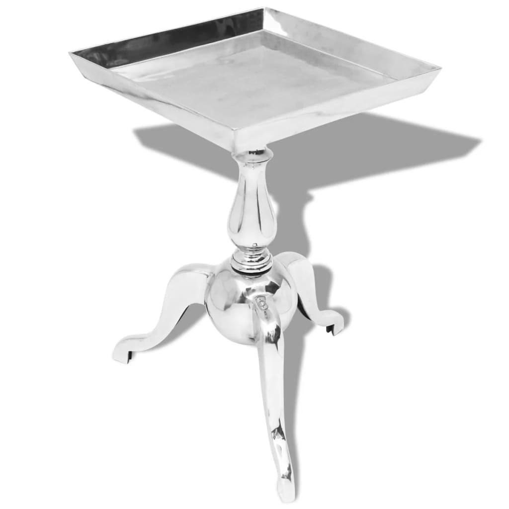 VidaXL Table basse aluminium  