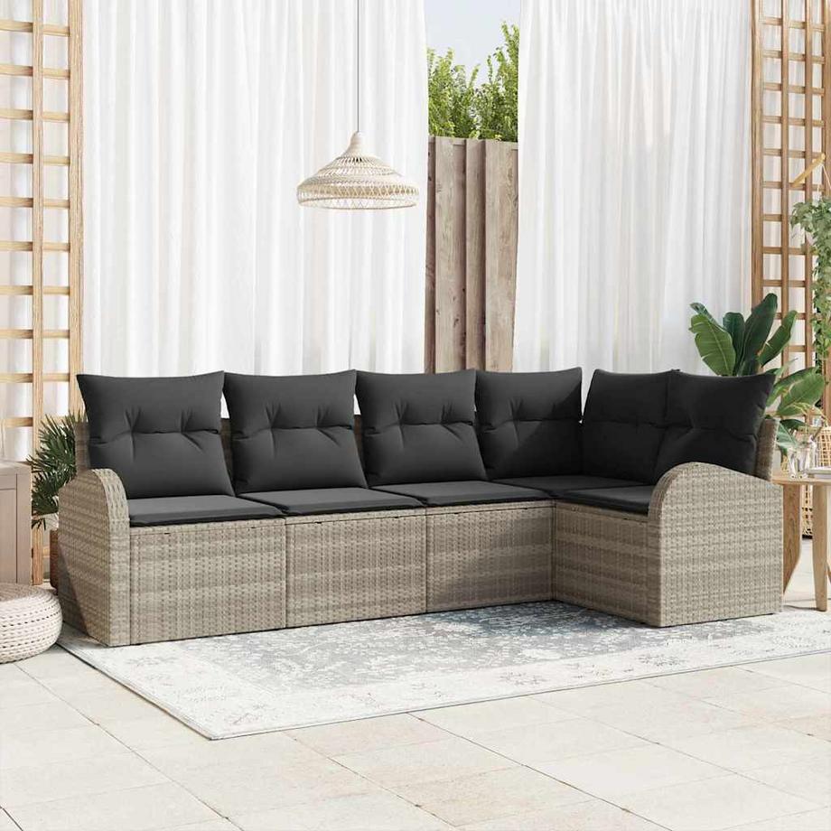 VidaXL Gartensofa poly-rattan  