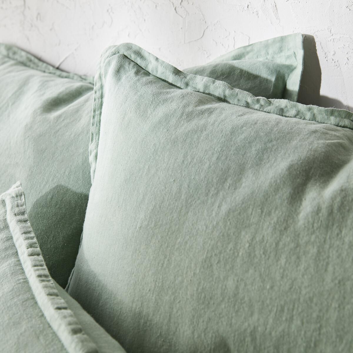 La Redoute Intérieurs Linot Housse de coussin et traversin en lin prélavé  