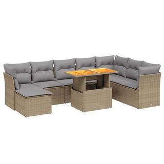 VidaXL Garten sofagarnitur poly-rattan  