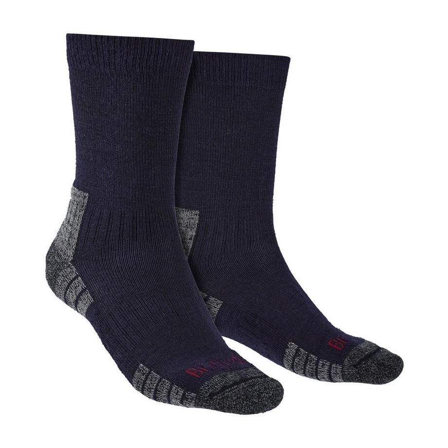 Calzini Stivale Imbottiti in Merino per Trekking Uomo