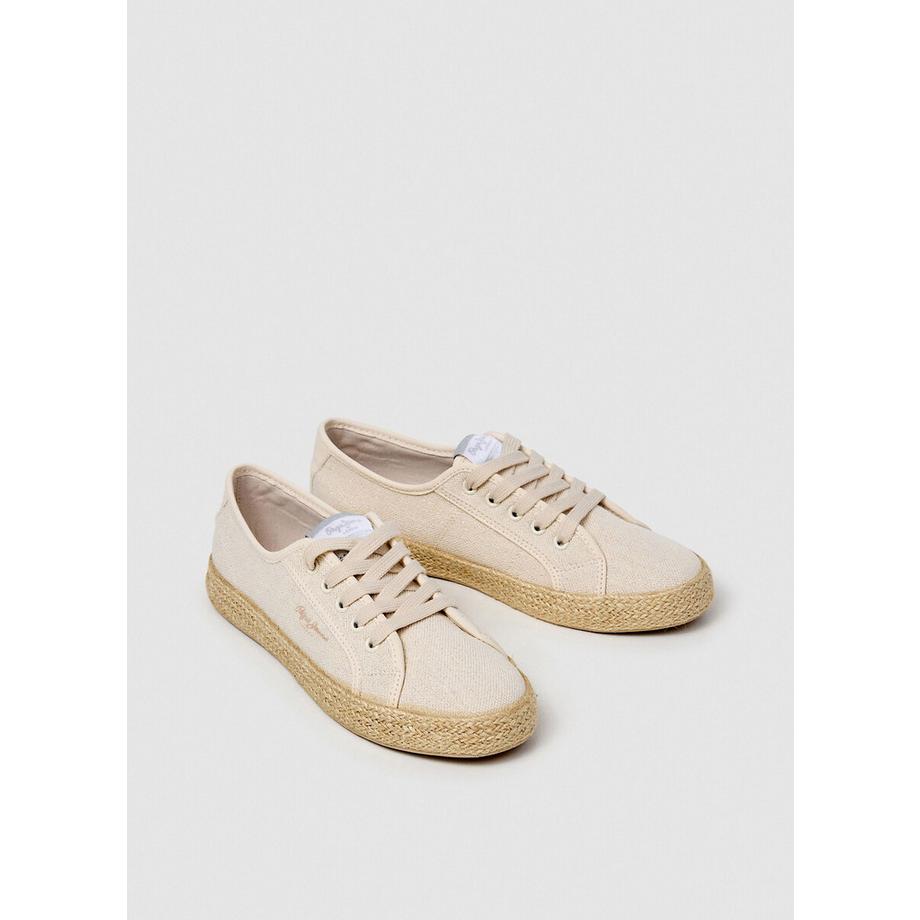 Baskets en toile Brady Jute