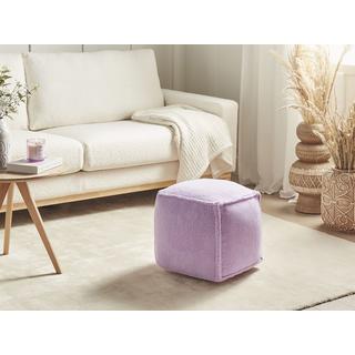 Beliani Pouf en Bouclé Moderno ALIPUR  