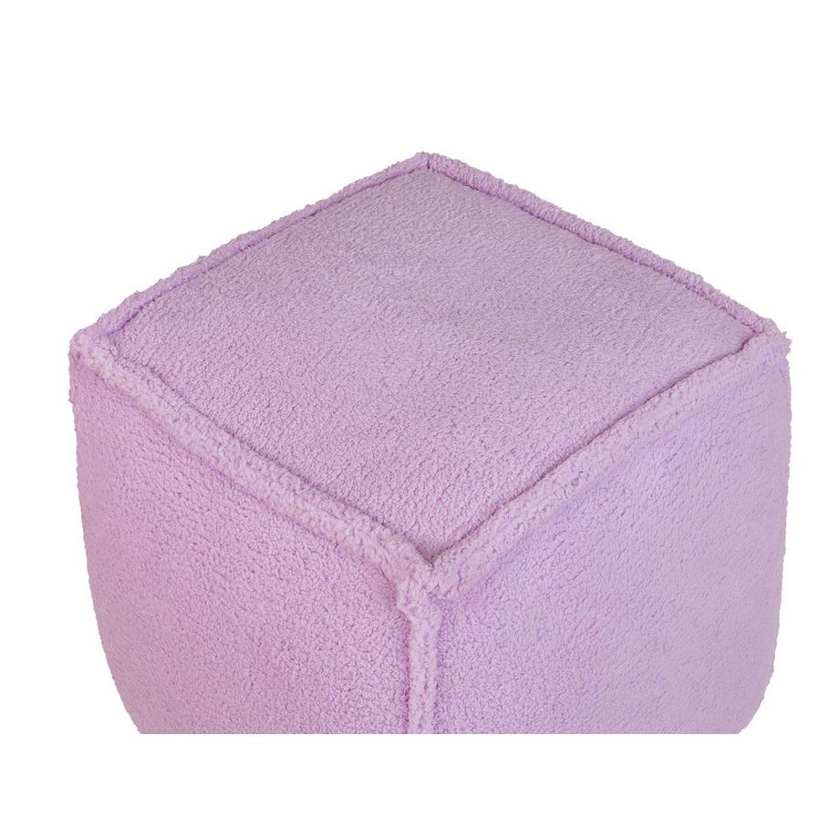 Beliani Pouf en Bouclé Moderne ALIPUR  