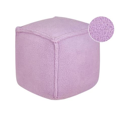 Beliani Pouf en Bouclé Moderno ALIPUR  