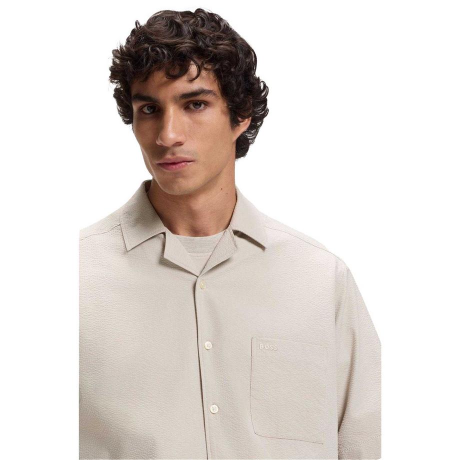 BOSS Camicia Maniche Corte Lapisy  