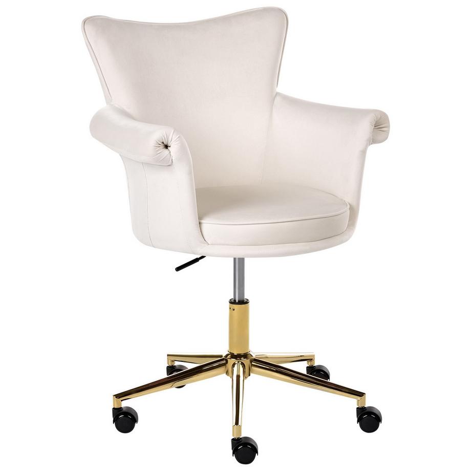 Chaise de bureau en Velours Glamour VELENCIA