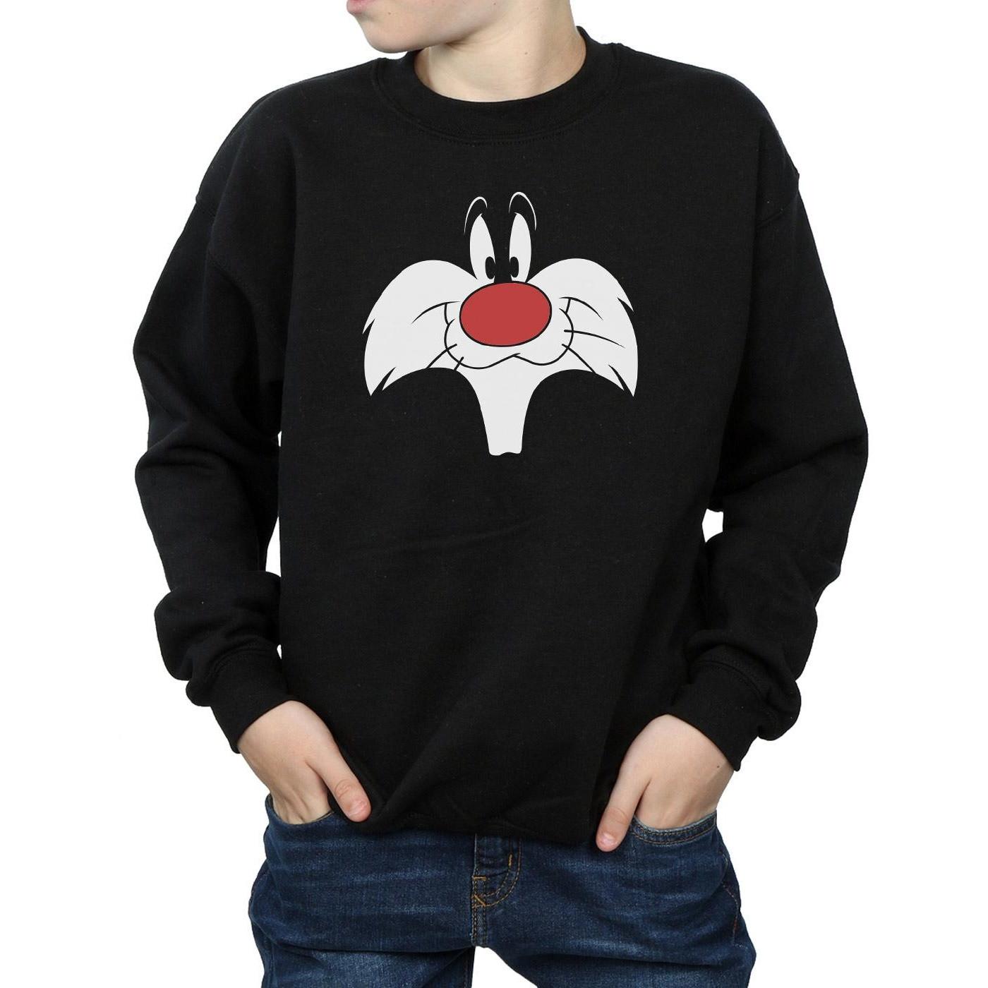 LOONEY TUNES  Sylvester Big Face Sweatshirt 