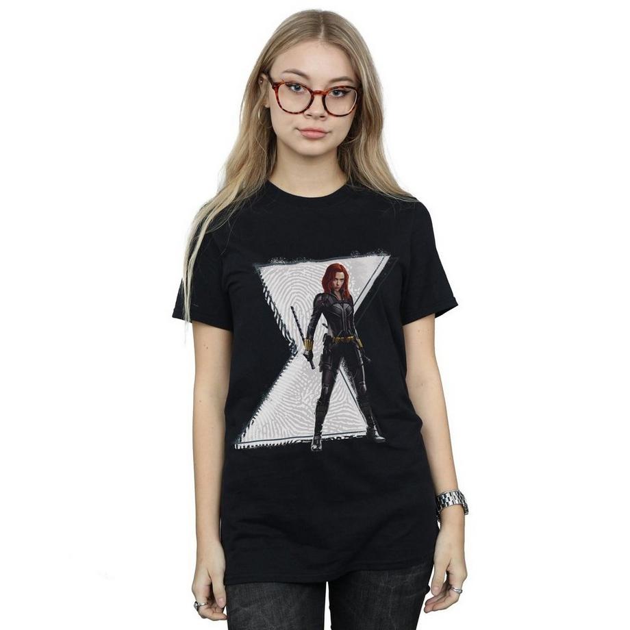 MARVEL Black Widow Logo T-Shirt  