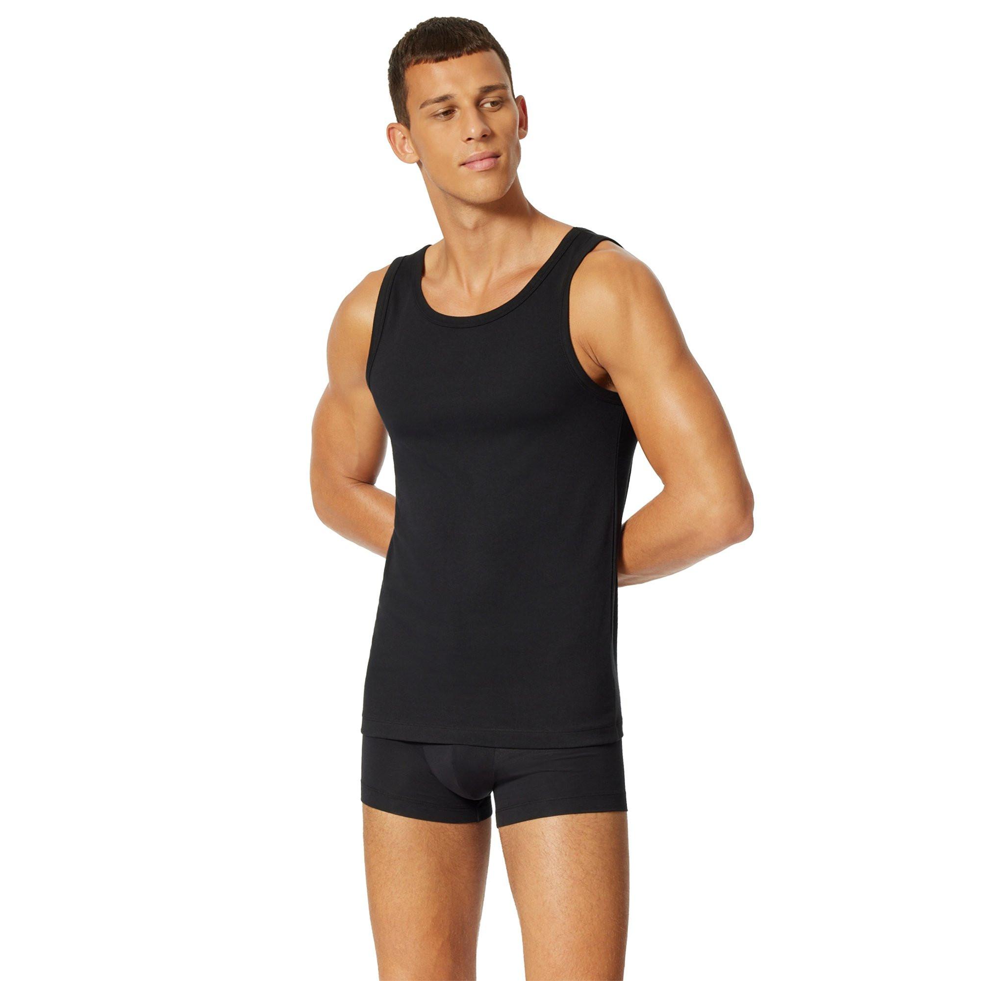 Uncover by Schiesser Gilet Uomini Confezione da 2 Vestibilità confortevole  