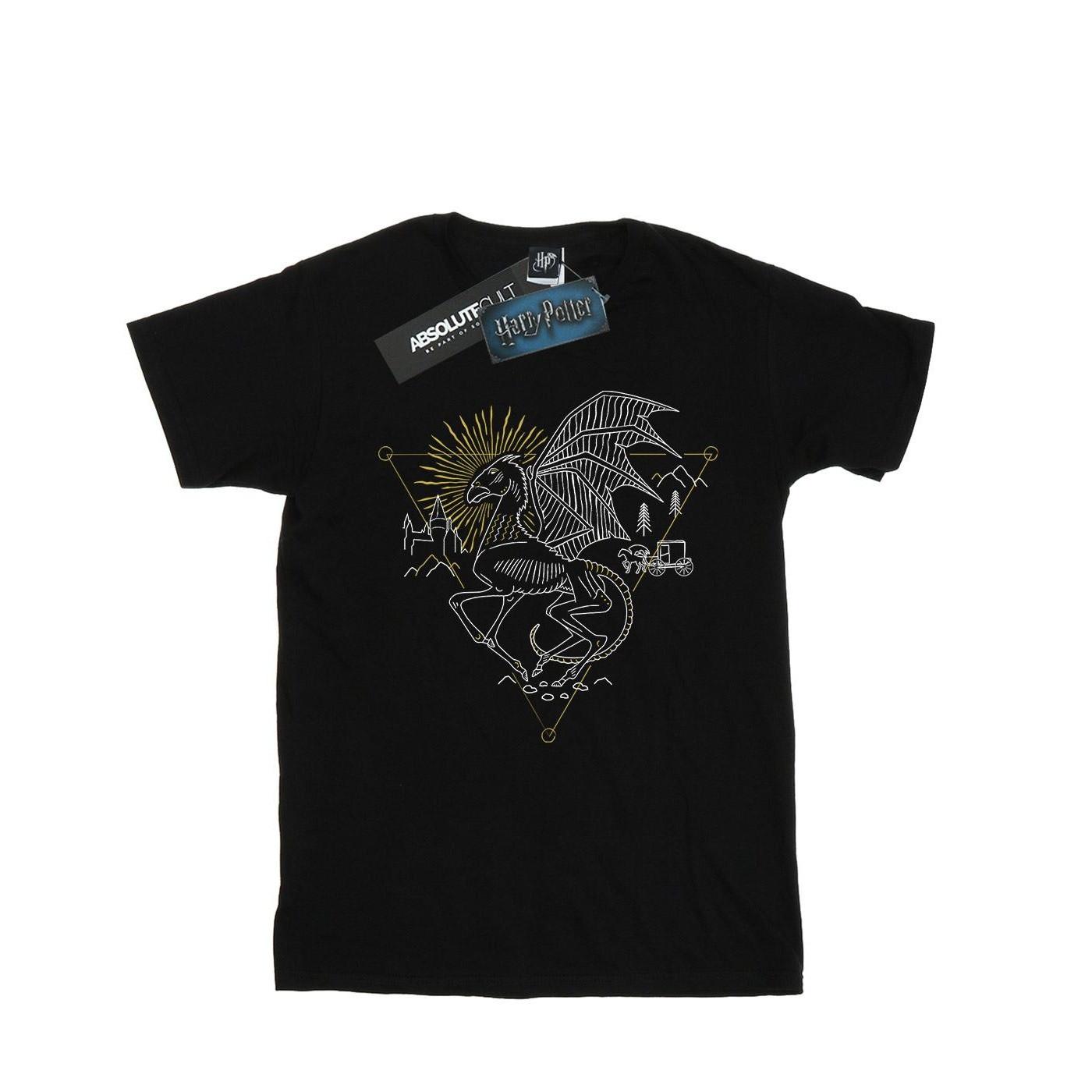 Harry Potter Thestral Grafikdruck T-Shirt  