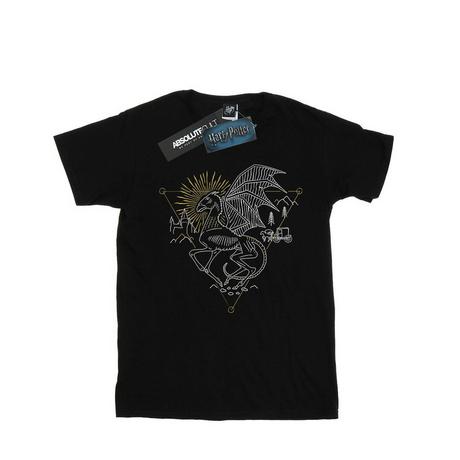 Harry Potter Thestral Grafikdruck T-Shirt  