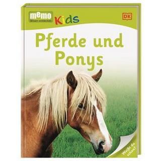 memo Kids. Pferde und Ponys DK Verlag - Kids (Hrsg.) Couverture rigide 