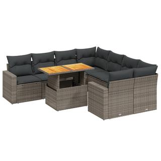 VidaXL Garten sofagarnitur poly-rattan  