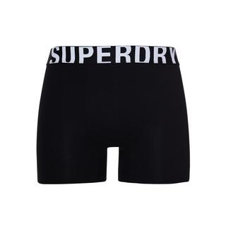 Superdry  boxer en coton biologique uperdry dual logo (x2) 