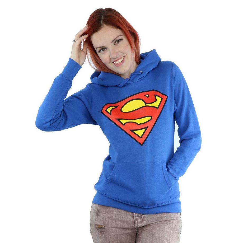 DC COMICS Superman Logo Kapuzenpullover  