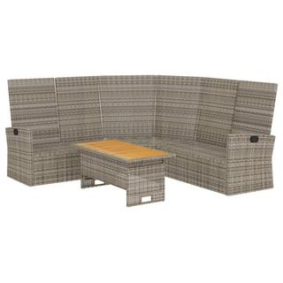 VidaXL Garten lounge set poly-rattan  