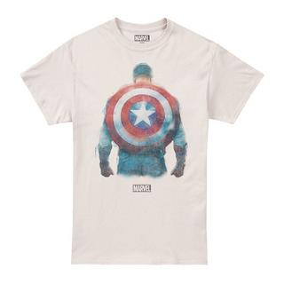 CAPTAIN AMERICA Shield Print Regular Fit T-Shirt  