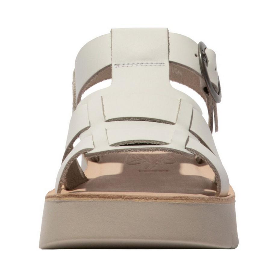 FLY London Sandalo con plateau e cinturino con fibbia  