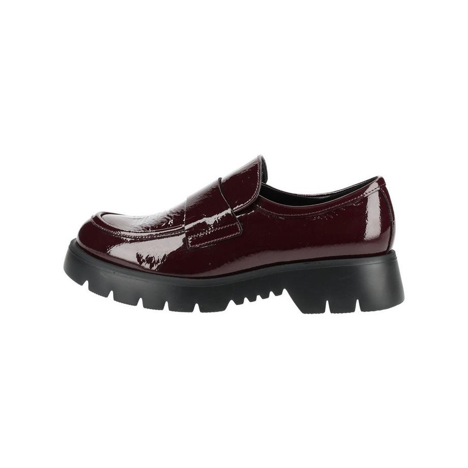Högl Lackleder Slipper mit kräftiger Sohle  