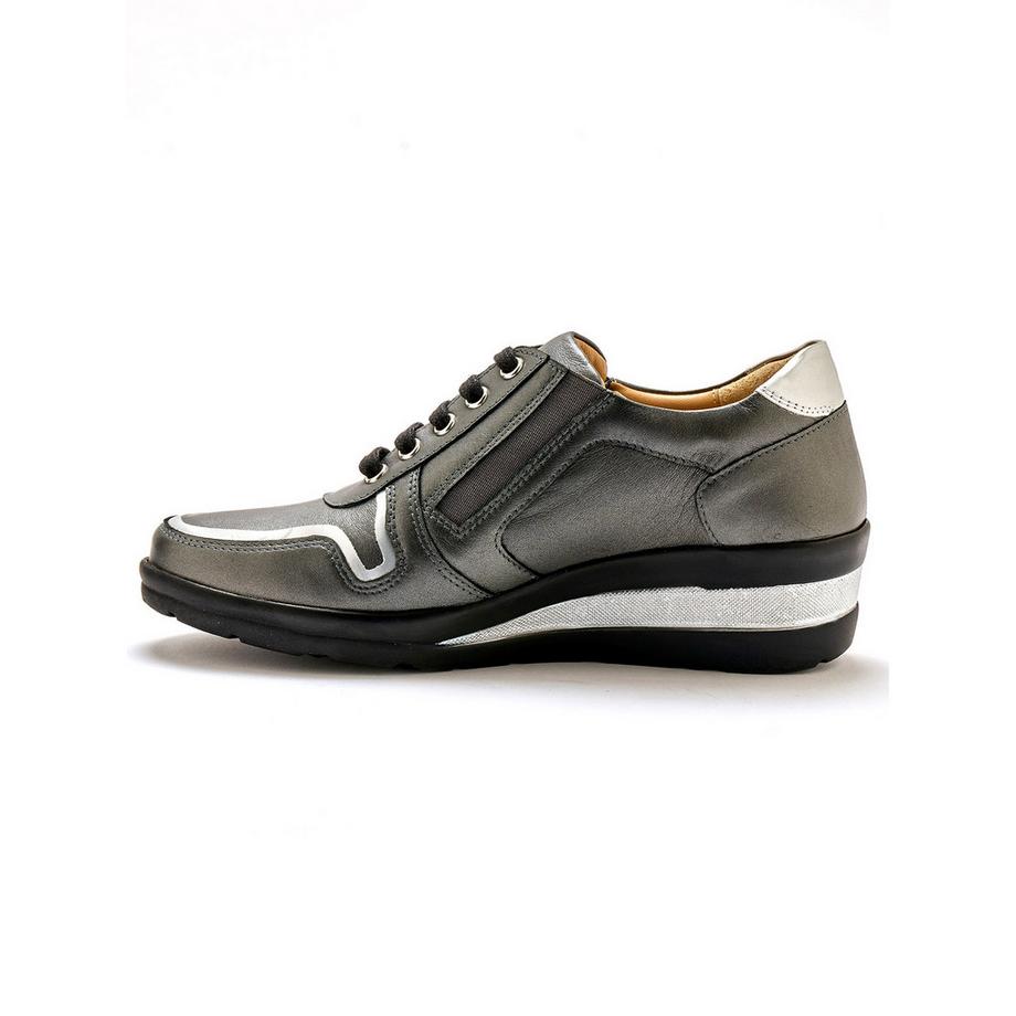 Pédiconfort Derby zippée et lacets  