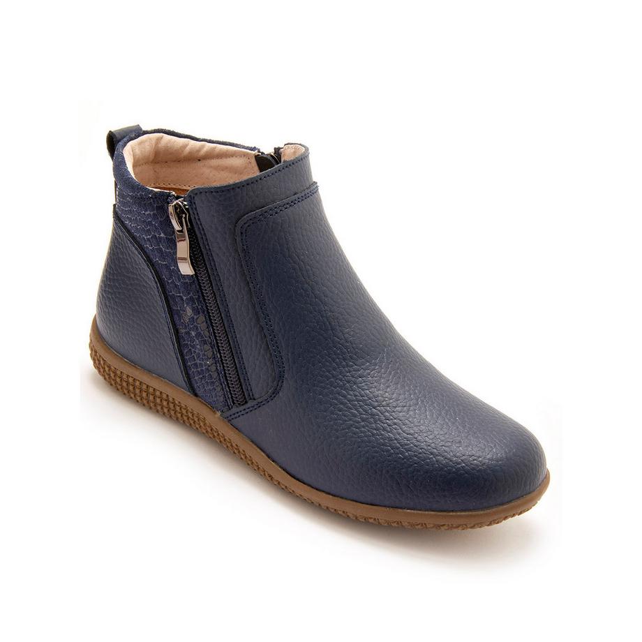Pédiconfort bottines double zip aérosemelle  