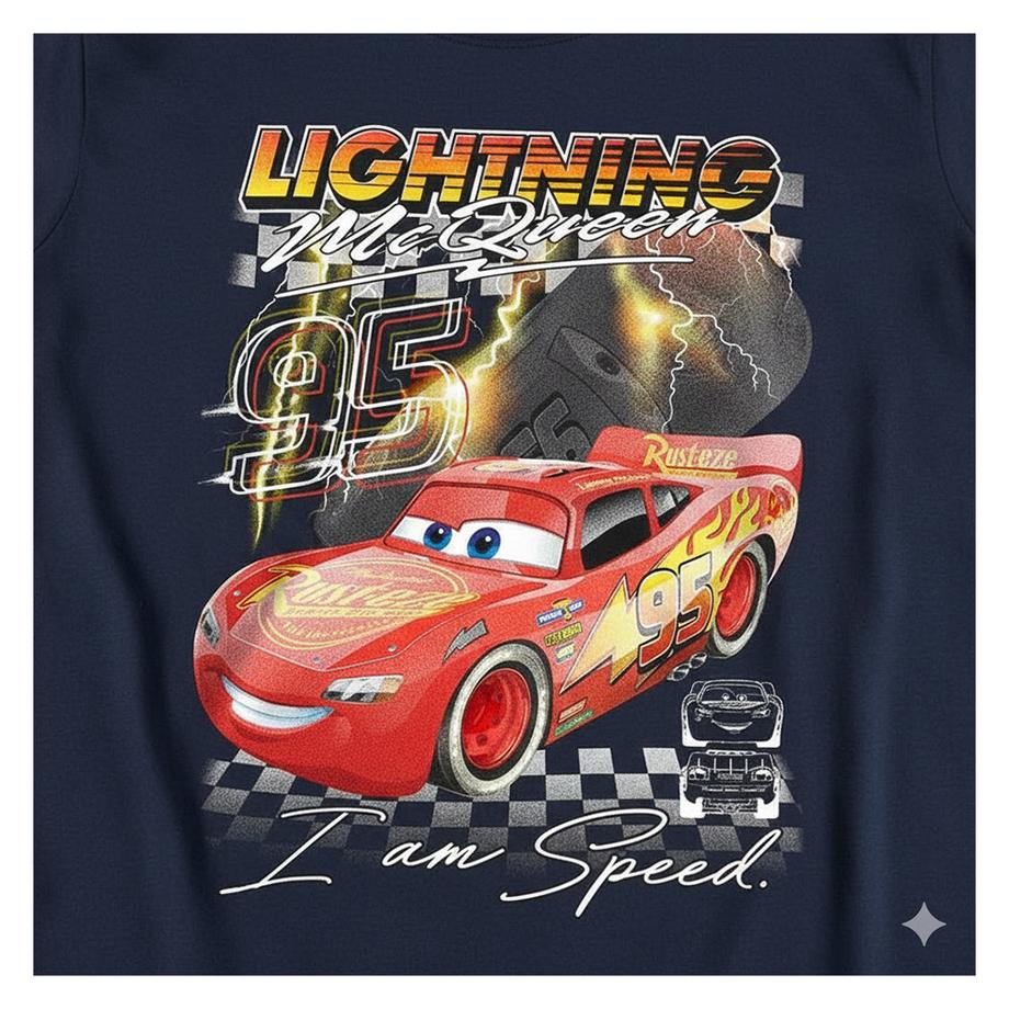 Cars  Sweat À Capuche Motif Flash Mcqueen Am Speed 