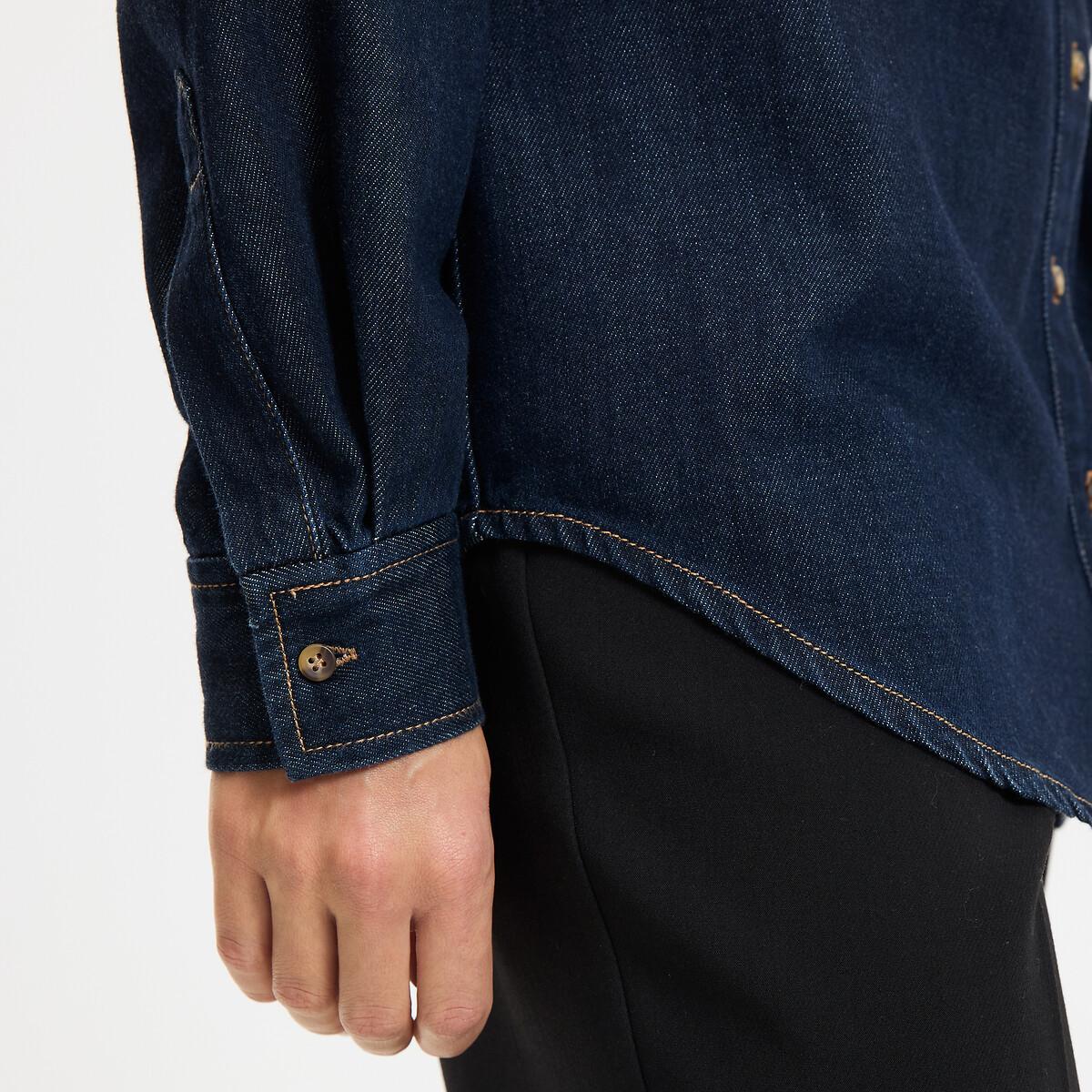 La Redoute Collections Denim Hemd Relaxed Fit  