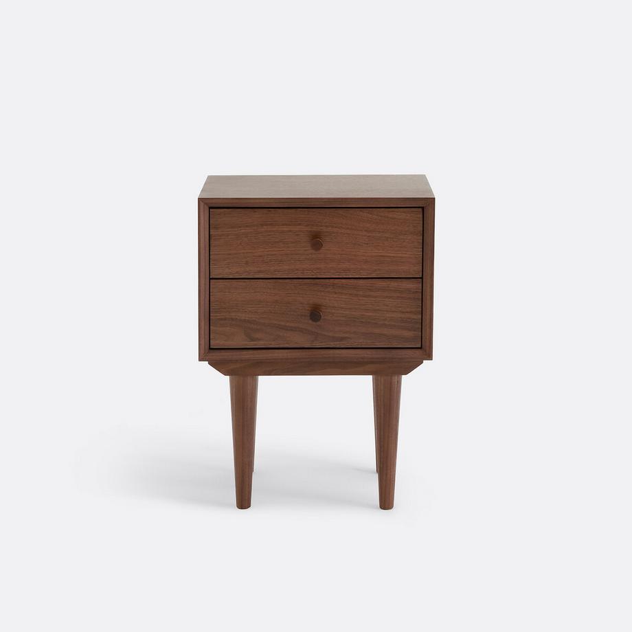 La Redoute Intérieurs Chevet vintage noyer et plaqué  