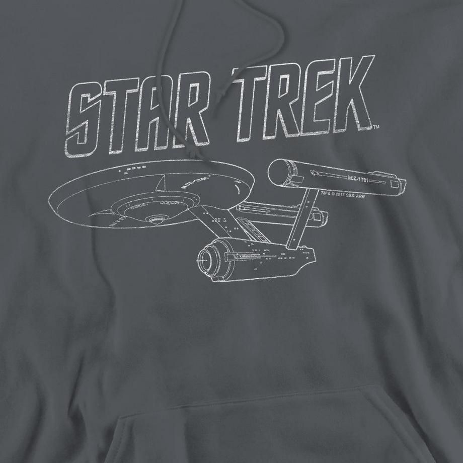 Star Trek The Original Series Enterprise Kapuzenpullover  